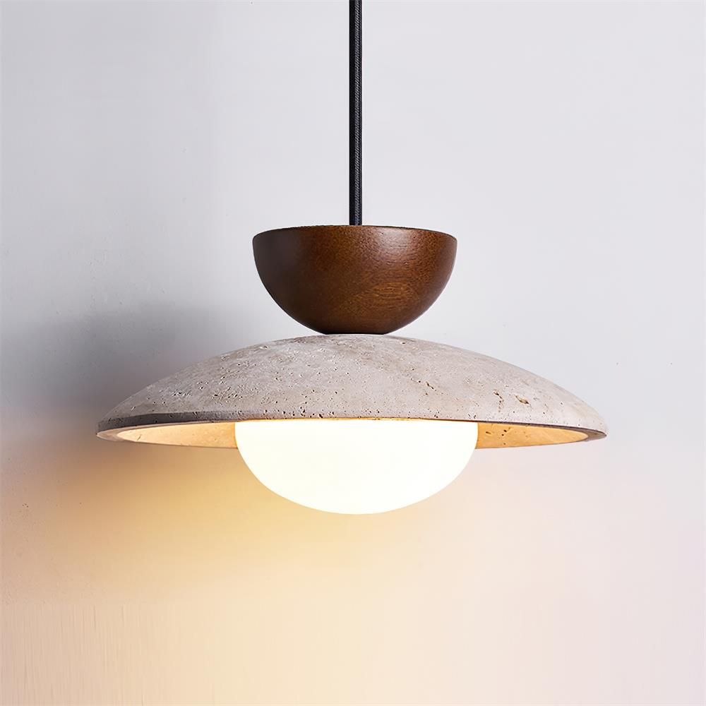 Laveris Travertine Pendant Light