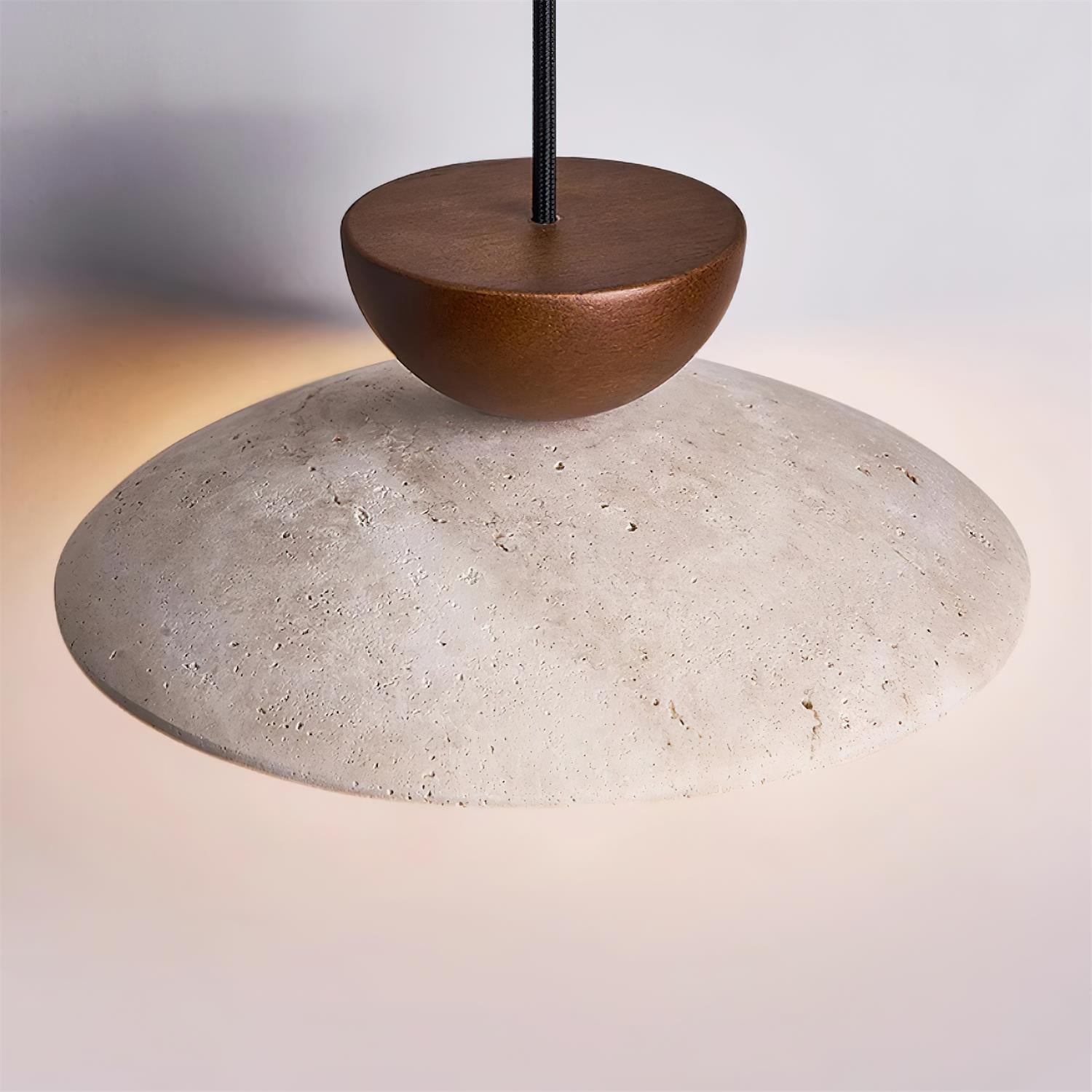 Laveris Travertine Pendant Light