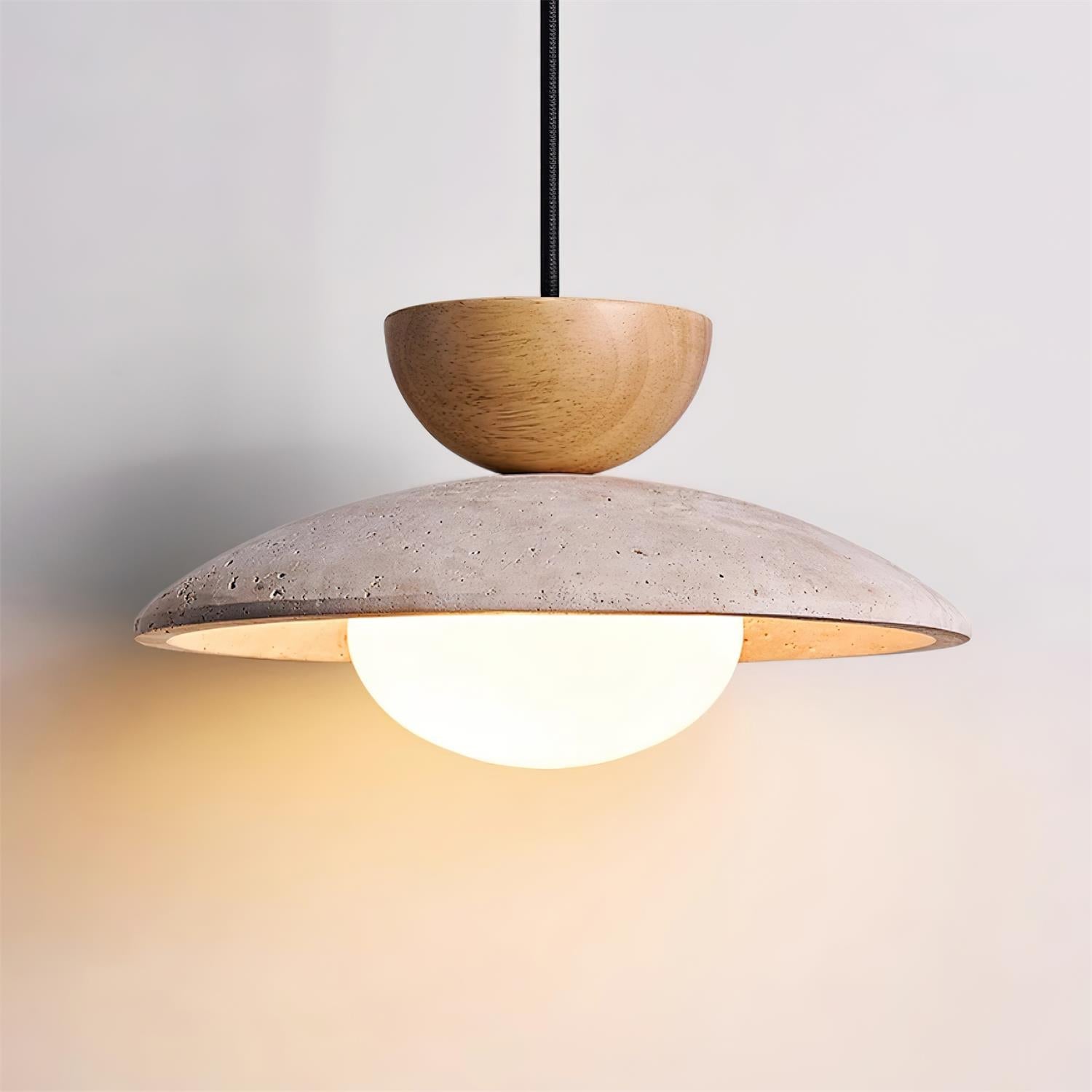 Laveris Travertine Pendant Light