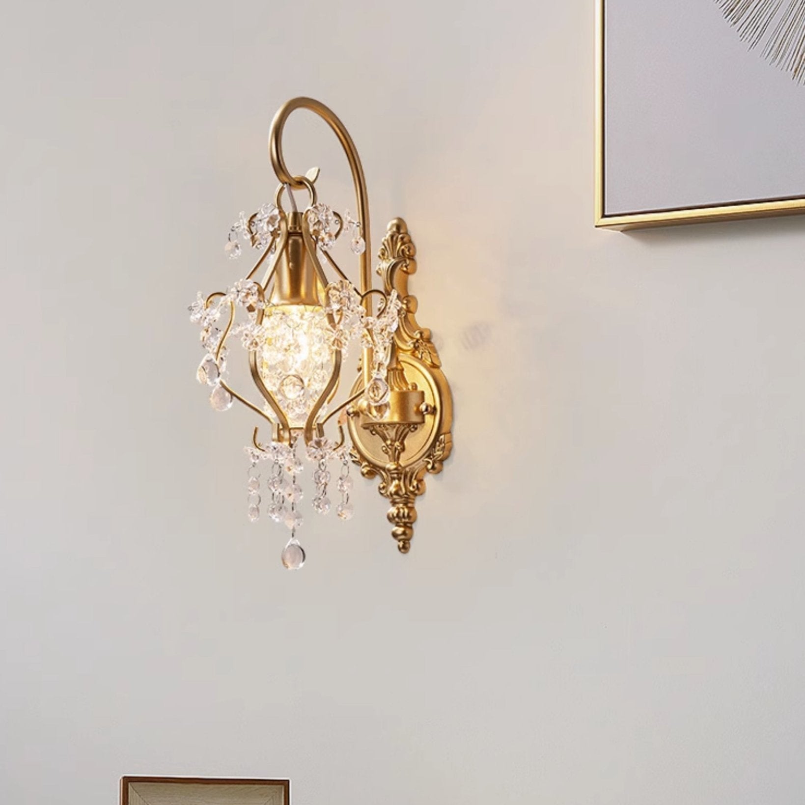Tevo Crystal Wall Light