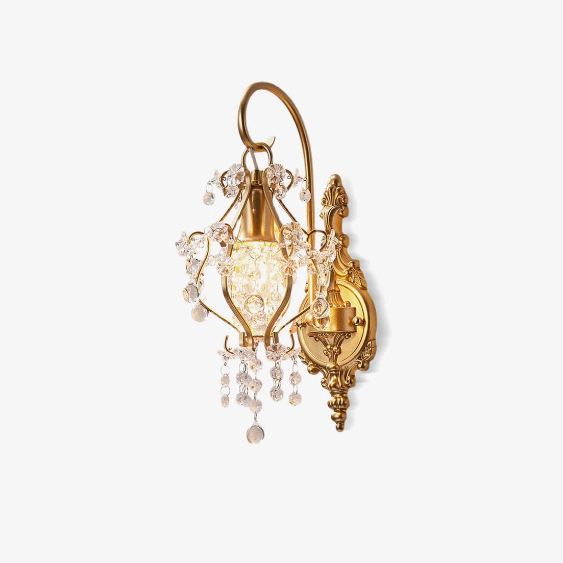 Tevo Crystal Wall Light