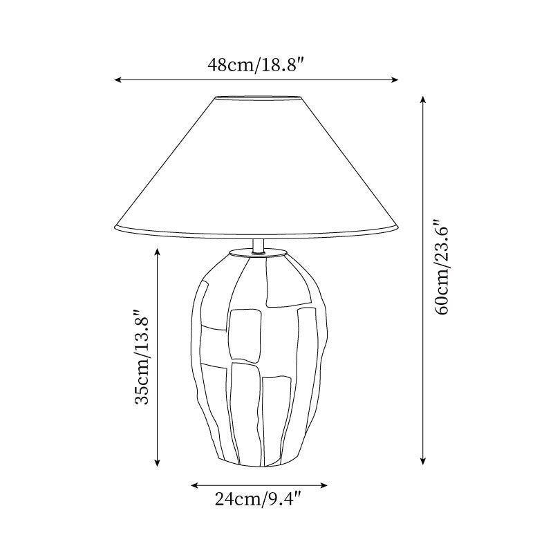 Yilzena Ceramic Table Lamp