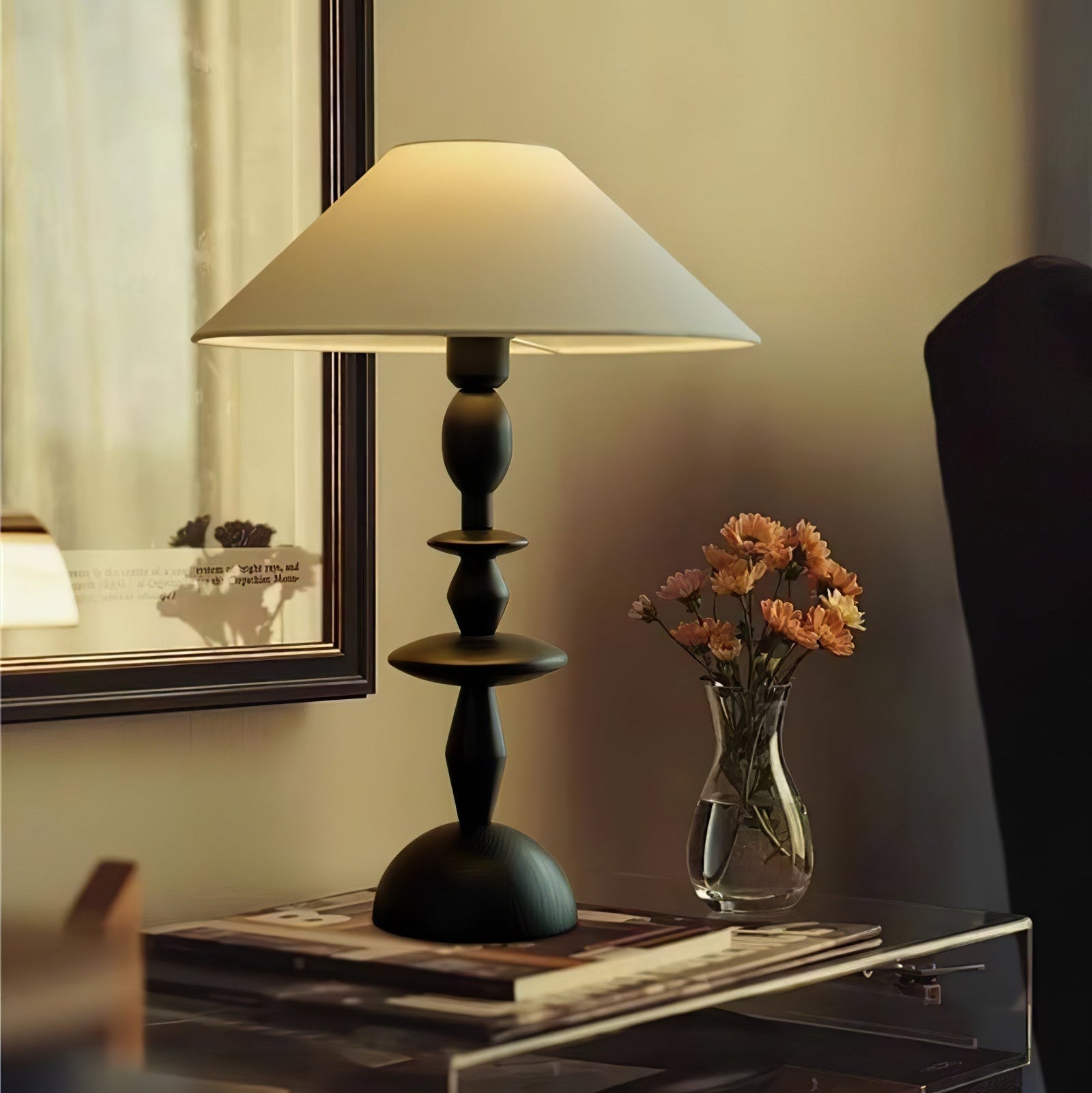Torento Wooden Table Lamp