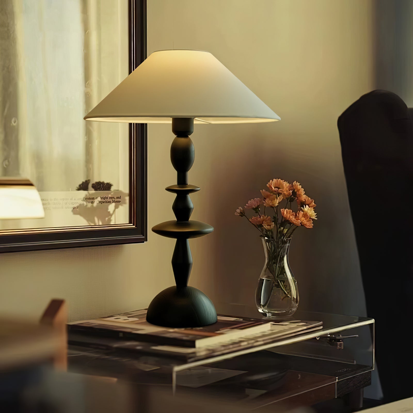 Torento Wooden Table Lamp