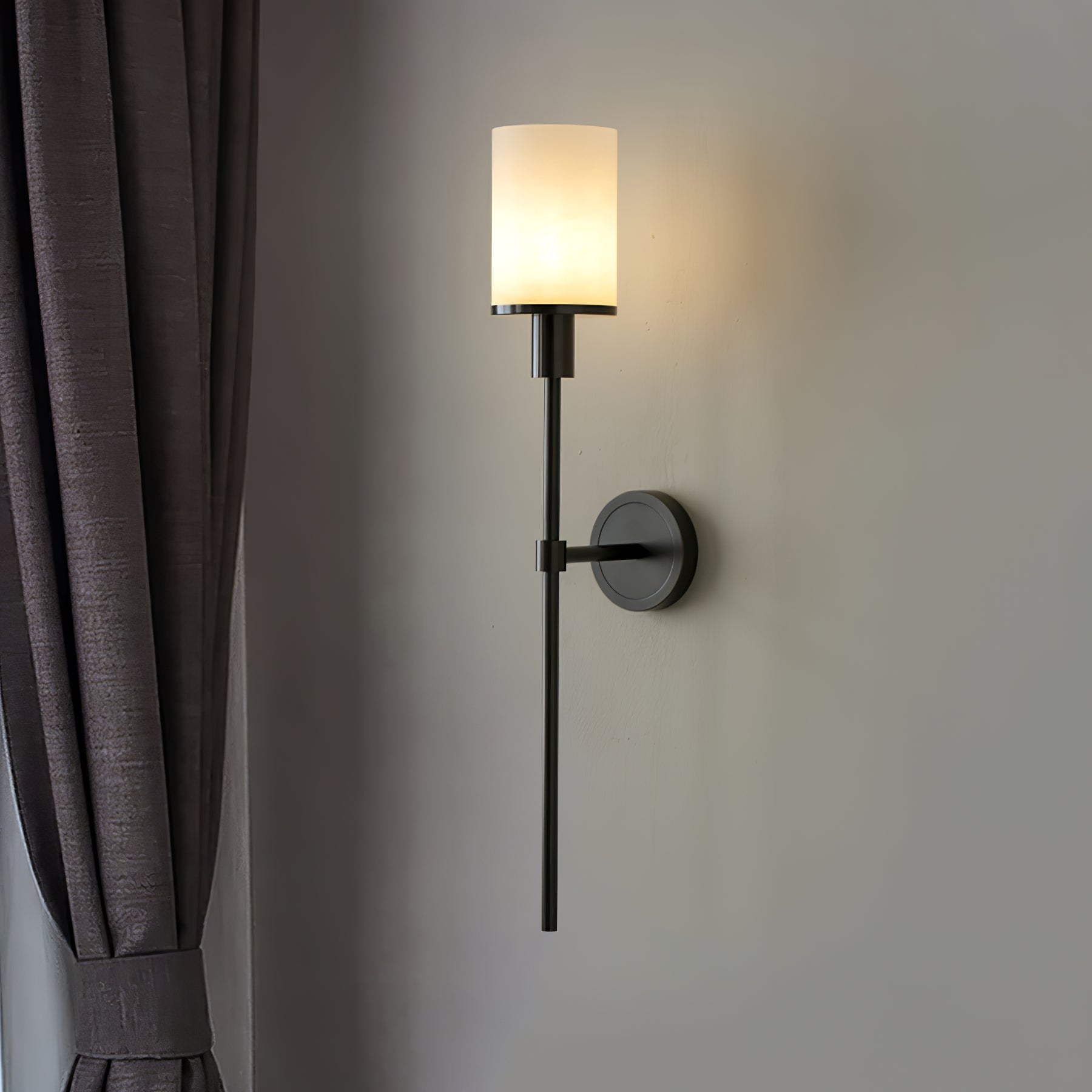 Macie Alabaster Wall Light