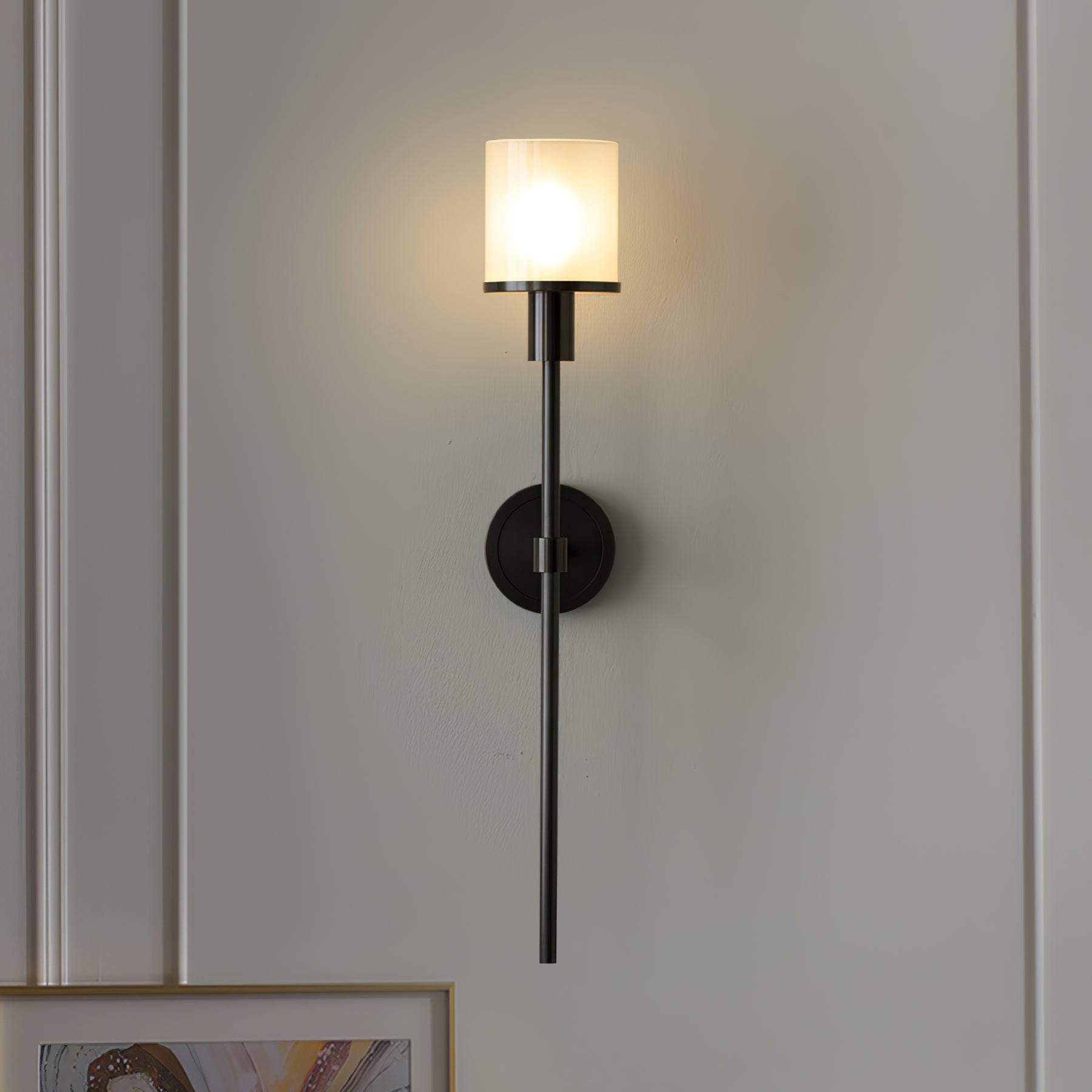 Macie Alabaster Wall Light