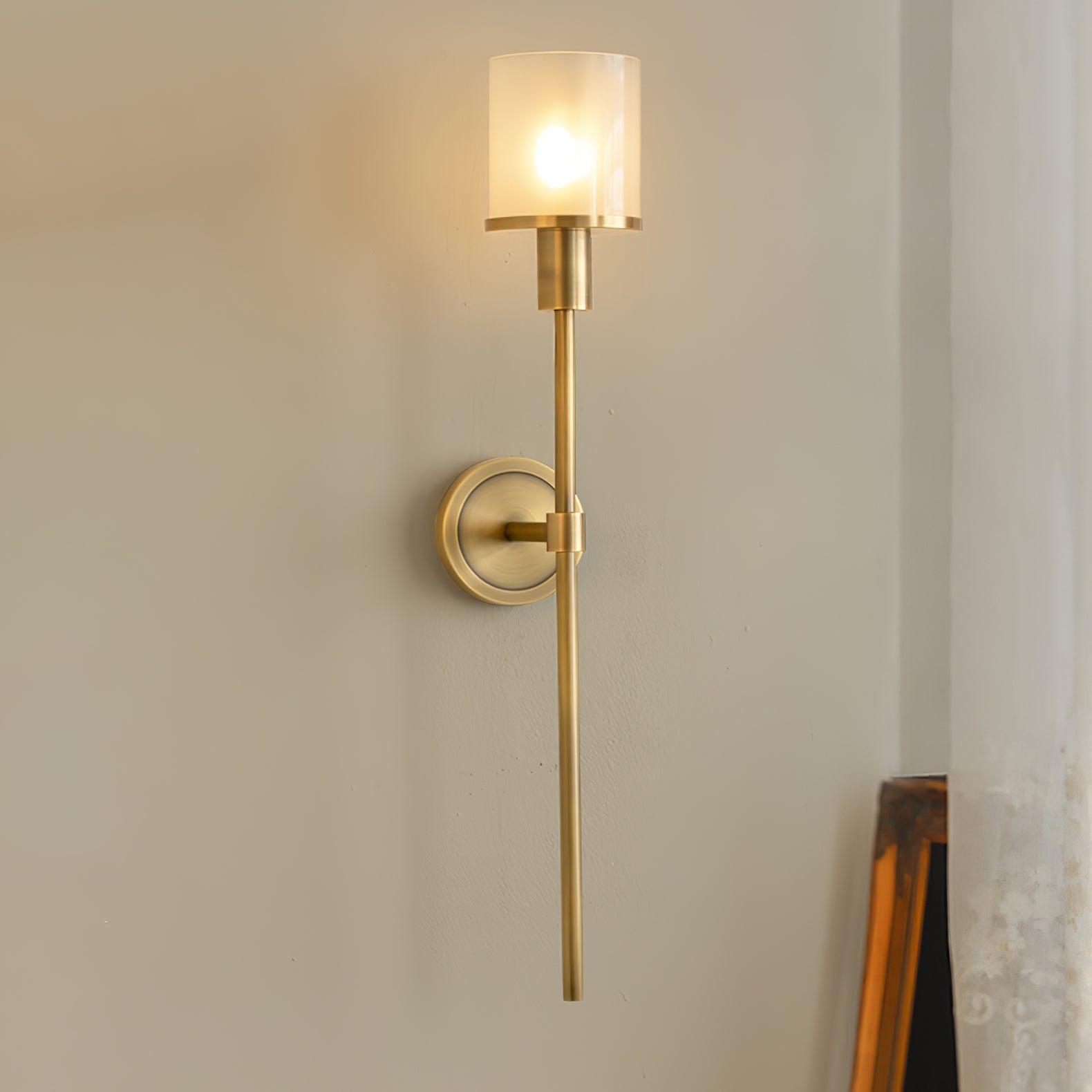Macie Alabaster Wall Light