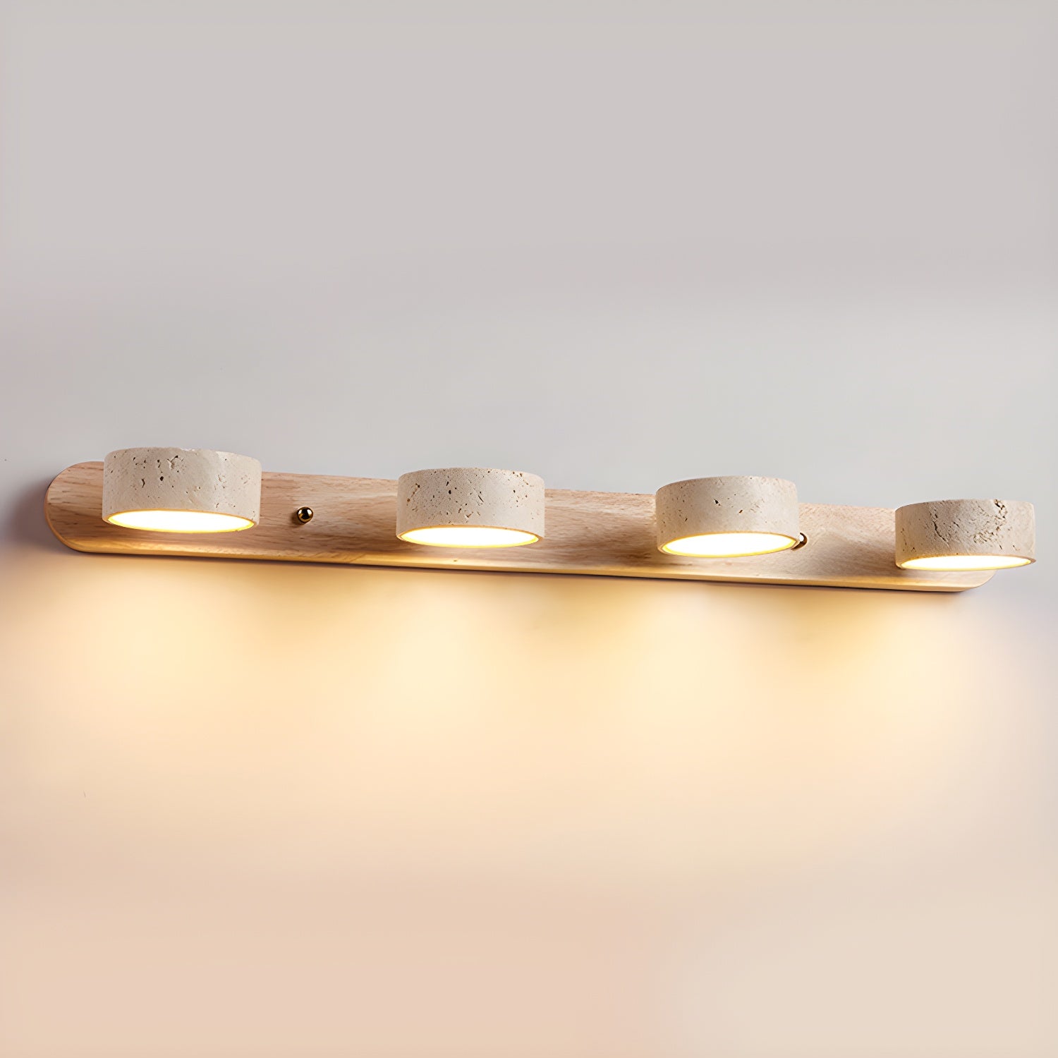 Zinzo Travertine Wall Light
