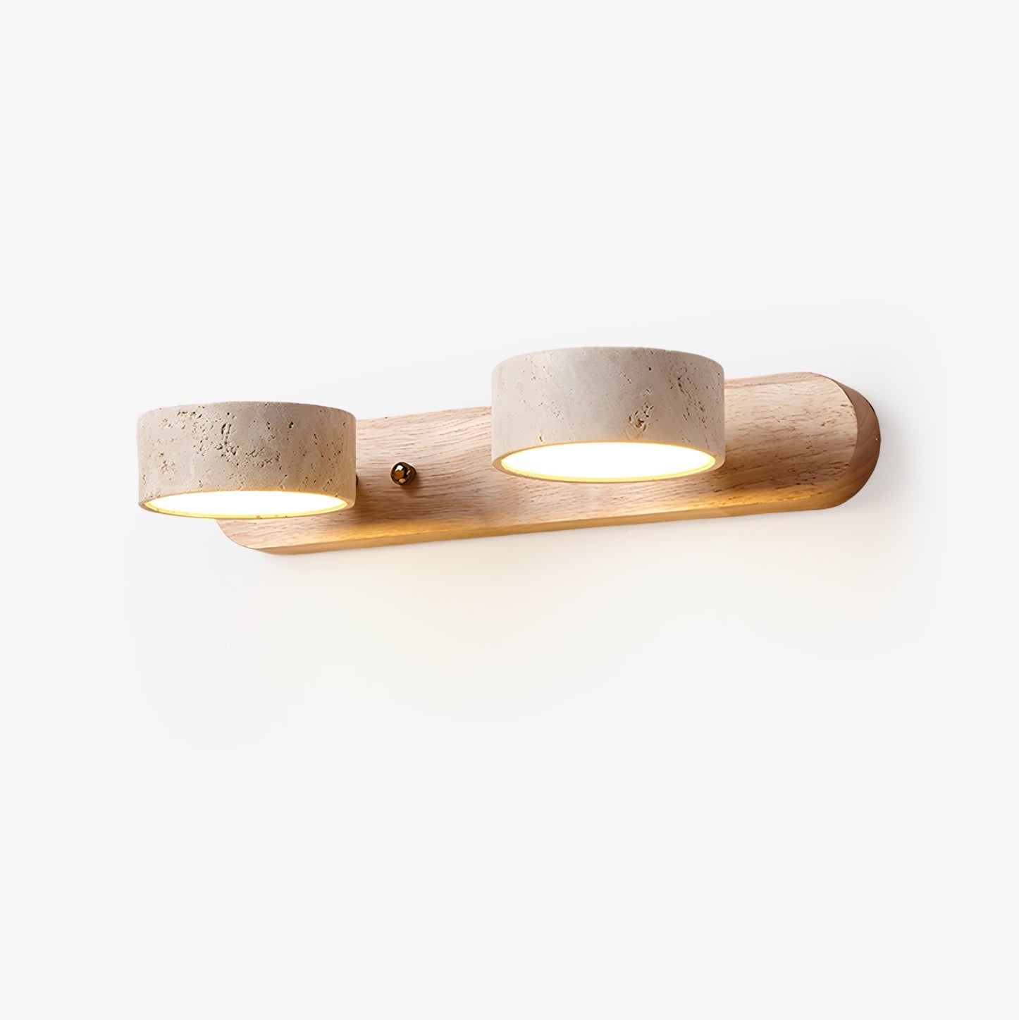 Zinzo Travertine Wall Light