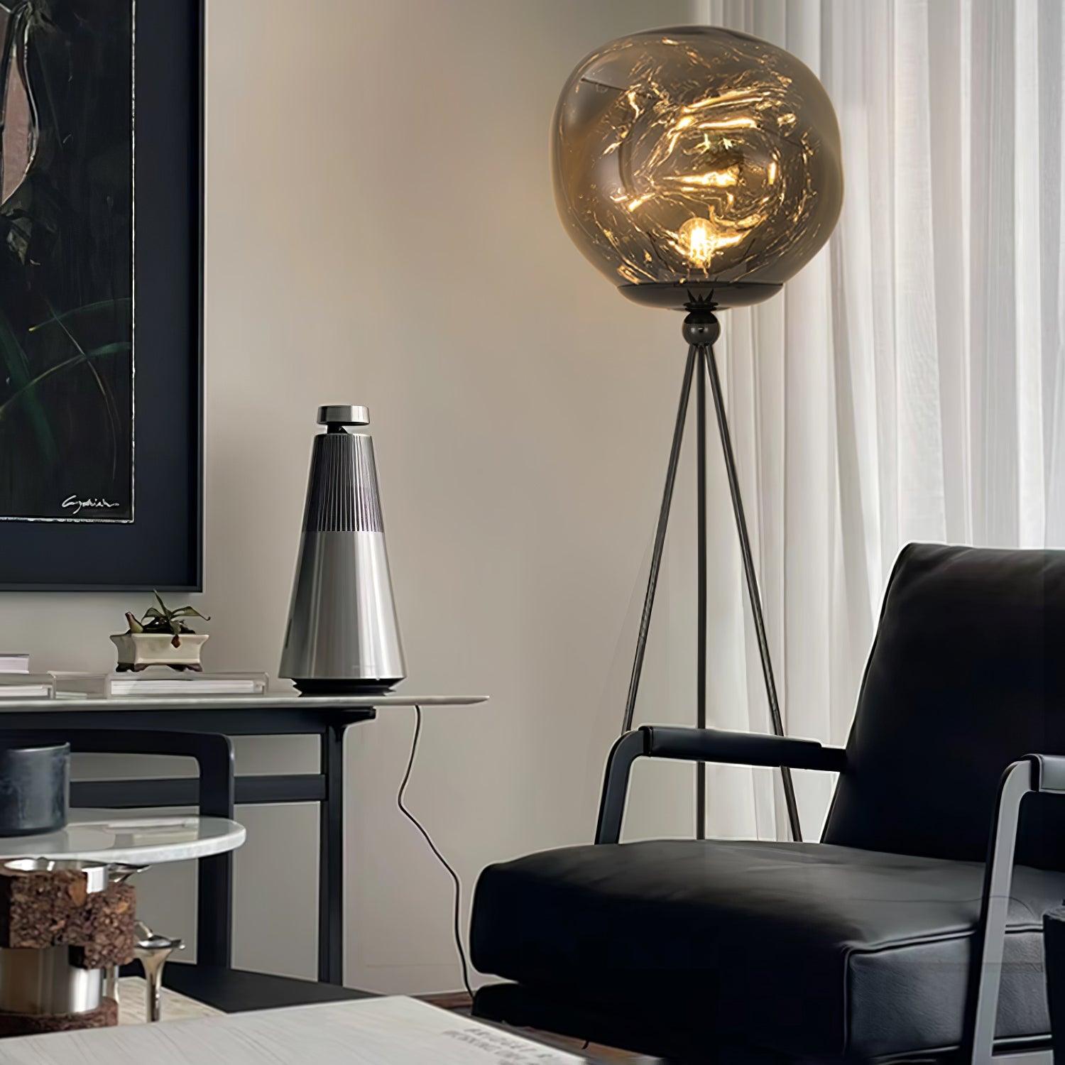Syrlion Orb Tripod Floor Lamp