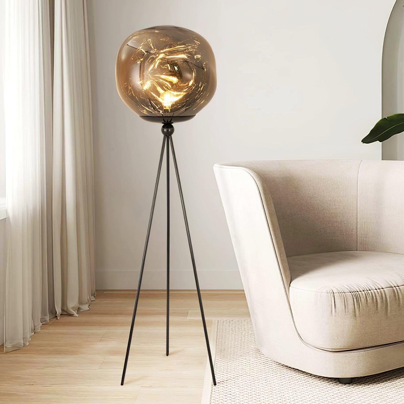 Syrlion Orb Tripod Floor Lamp