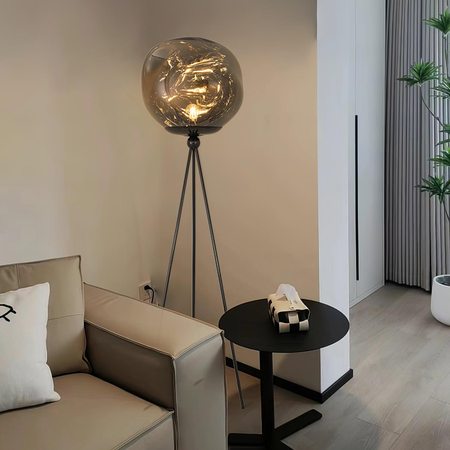 Syrlion Orb Tripod Floor Lamp