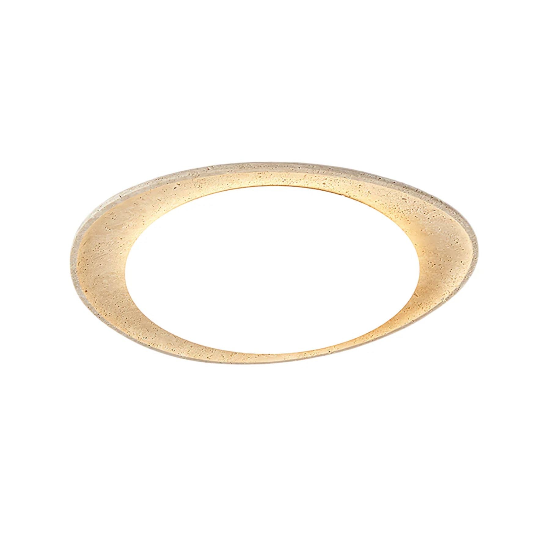 Fiolyn Leaf Natural Stone Ceiling Light