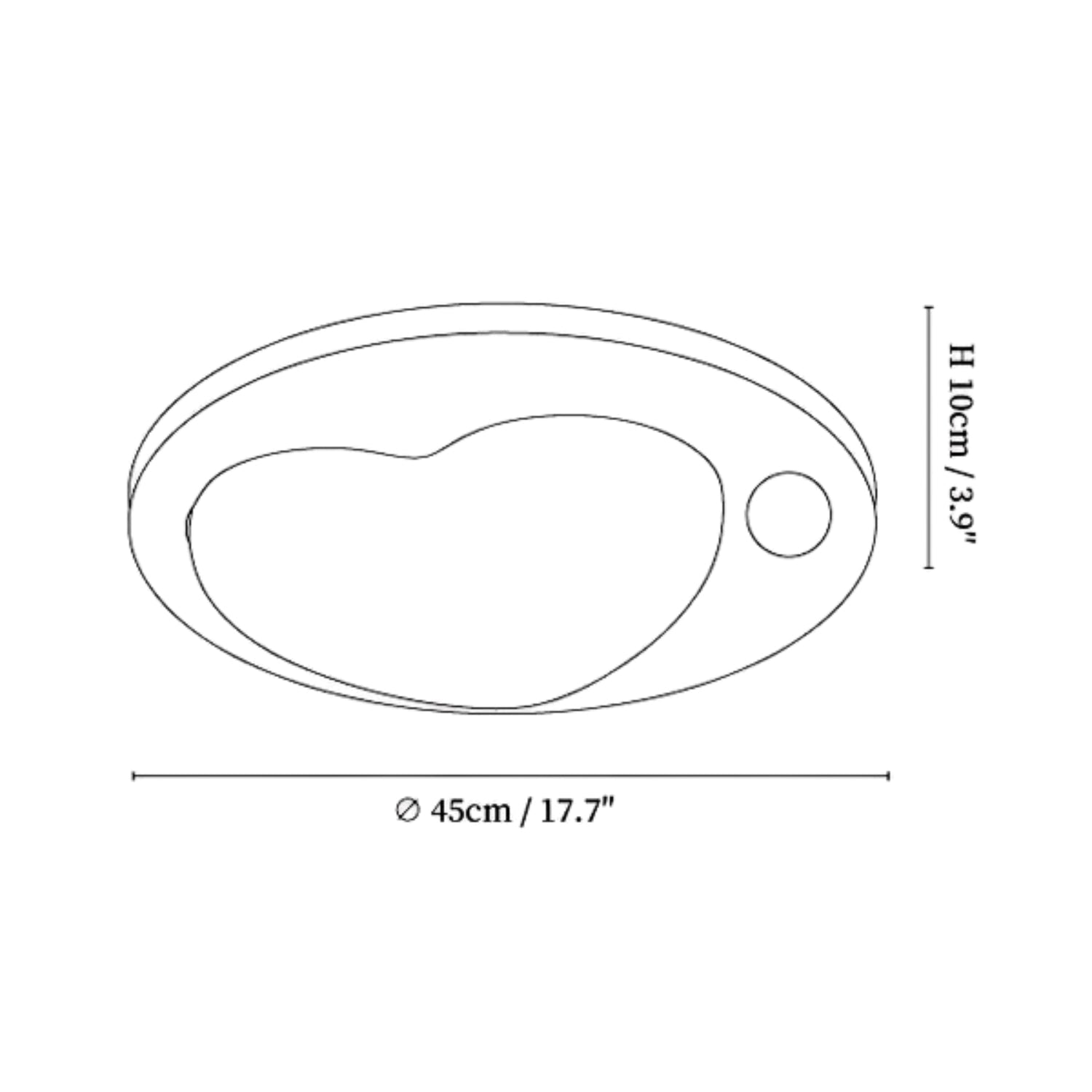 Colfezza Ceiling Light