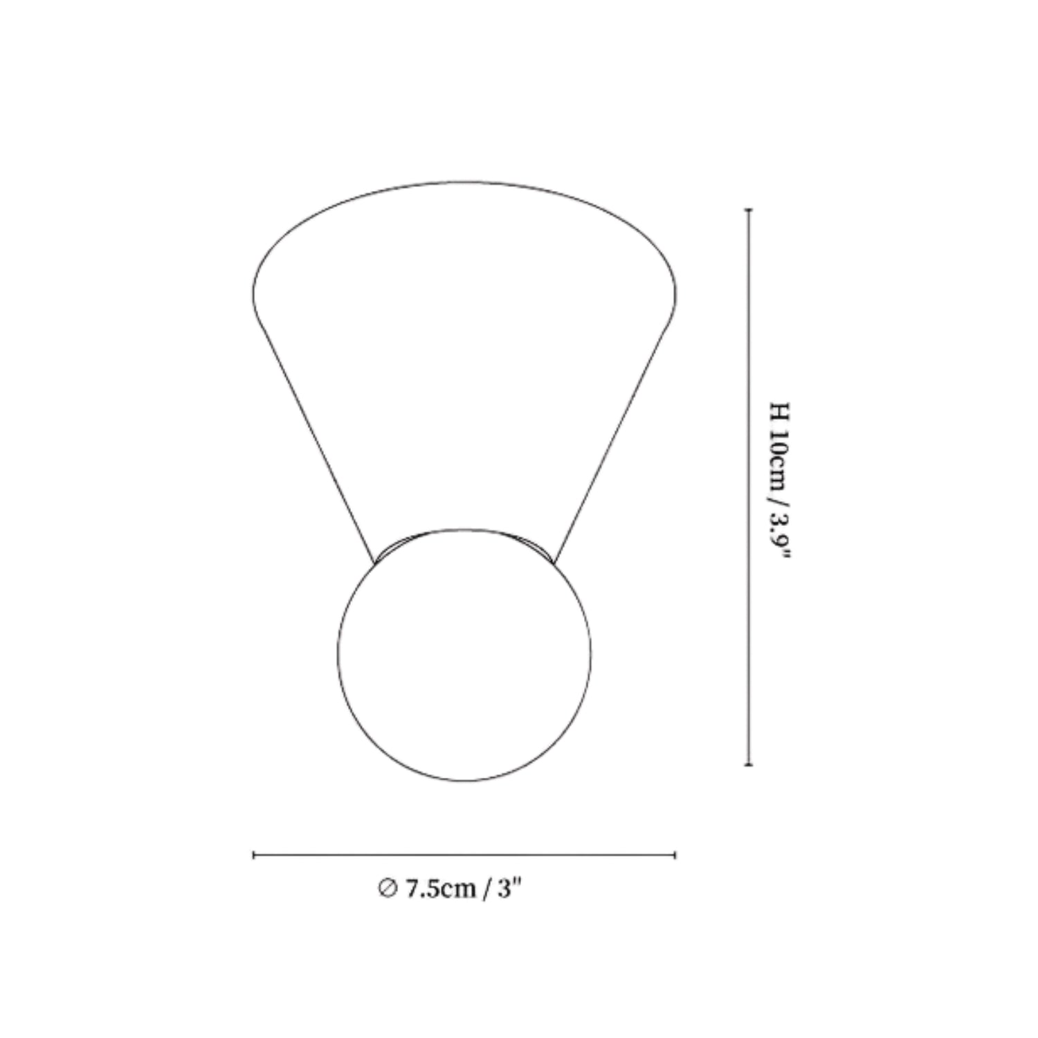 Monic Ceiling Light