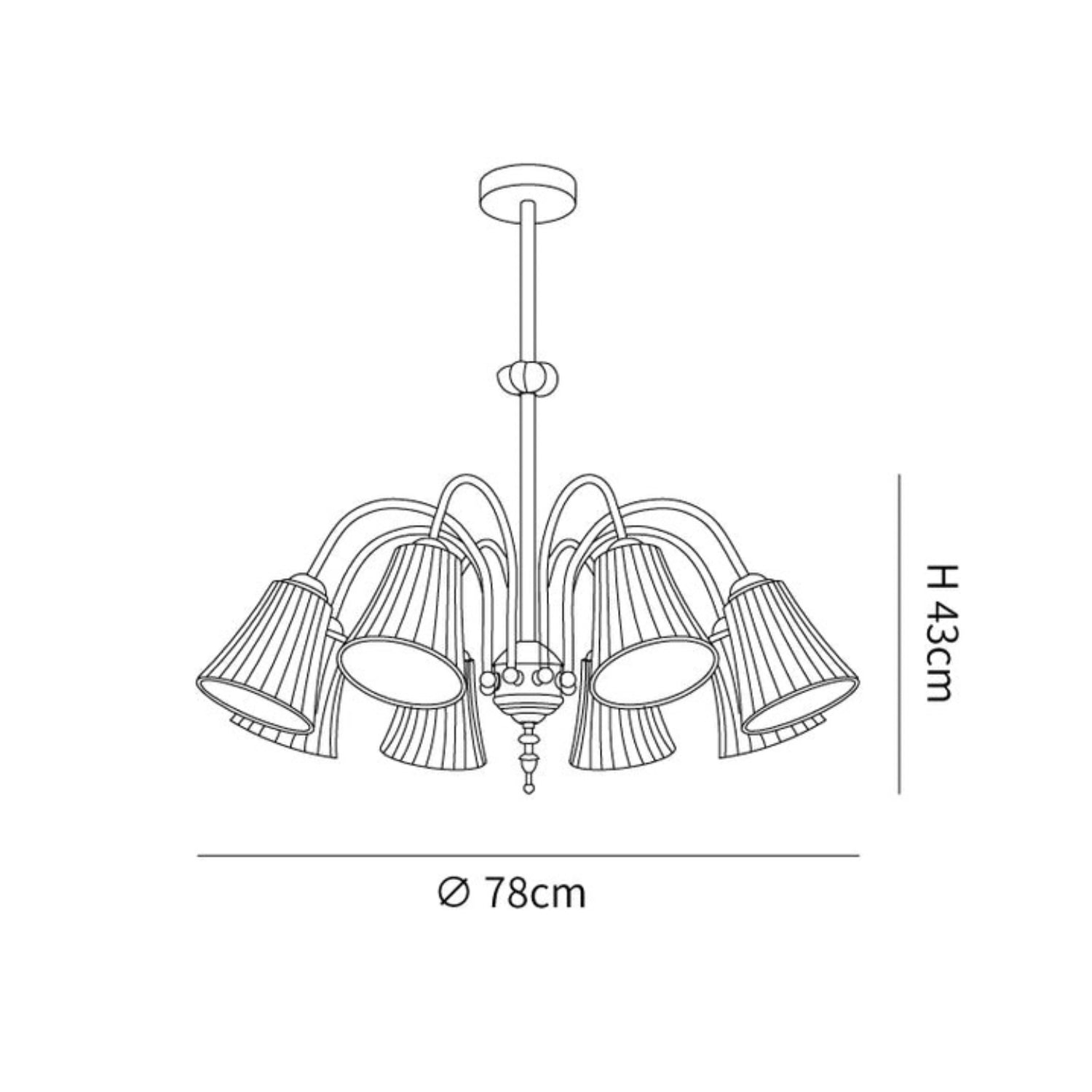 Cromeniz Ceiling Light