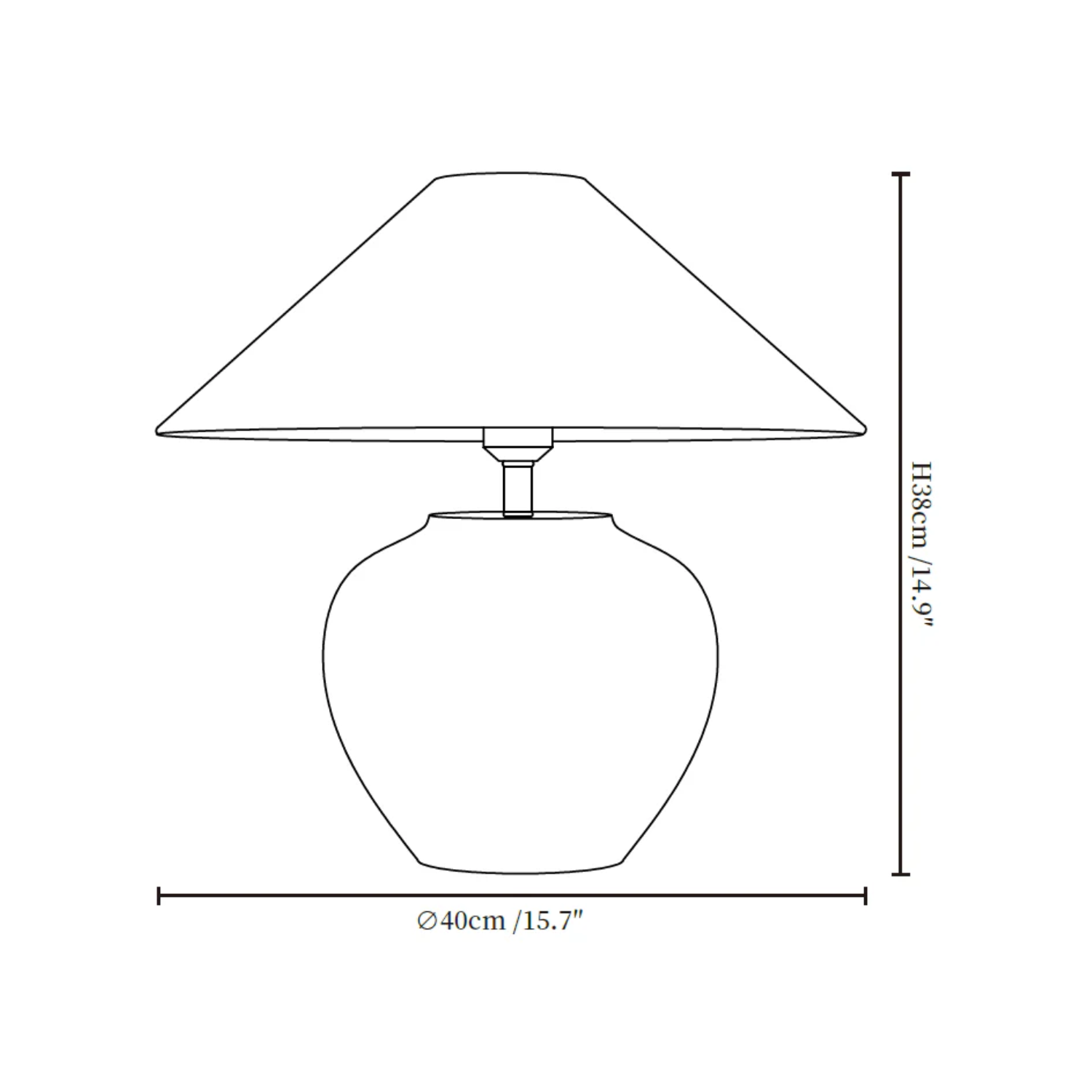 Bosa Ceramic Table Lamp