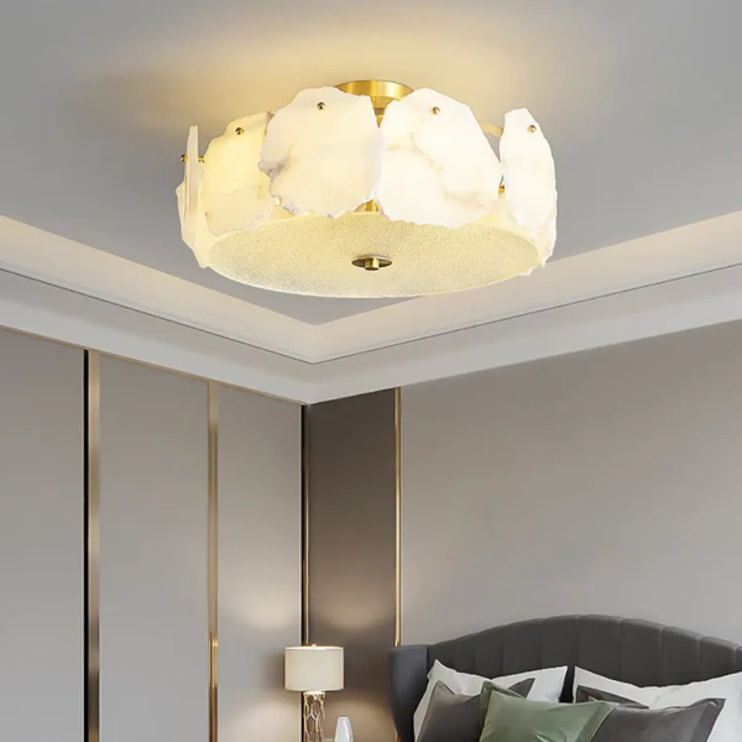 Morefa Alabaster Ceiling Light