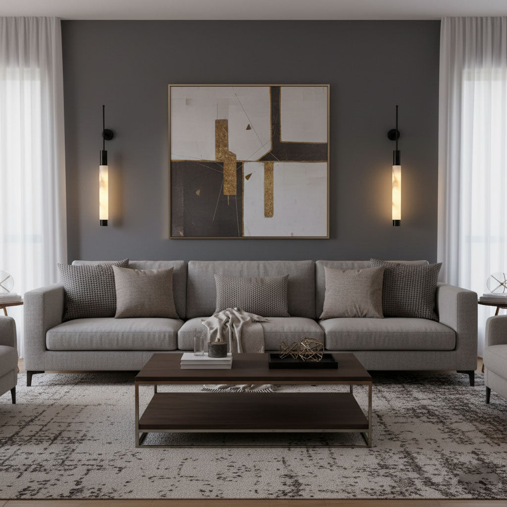Veymiza Alabaster Wall Light
