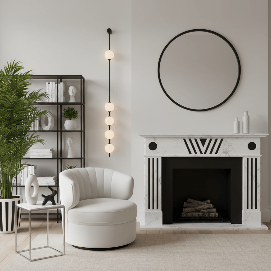 Salon Globe Wall Light