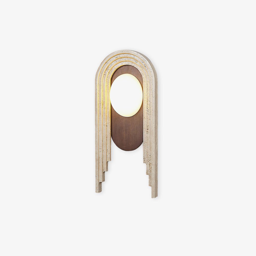Belva Travertine Wall Light