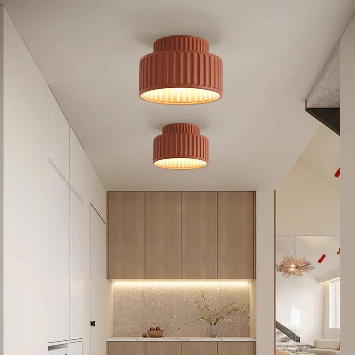 Ribcone Ceiling Light