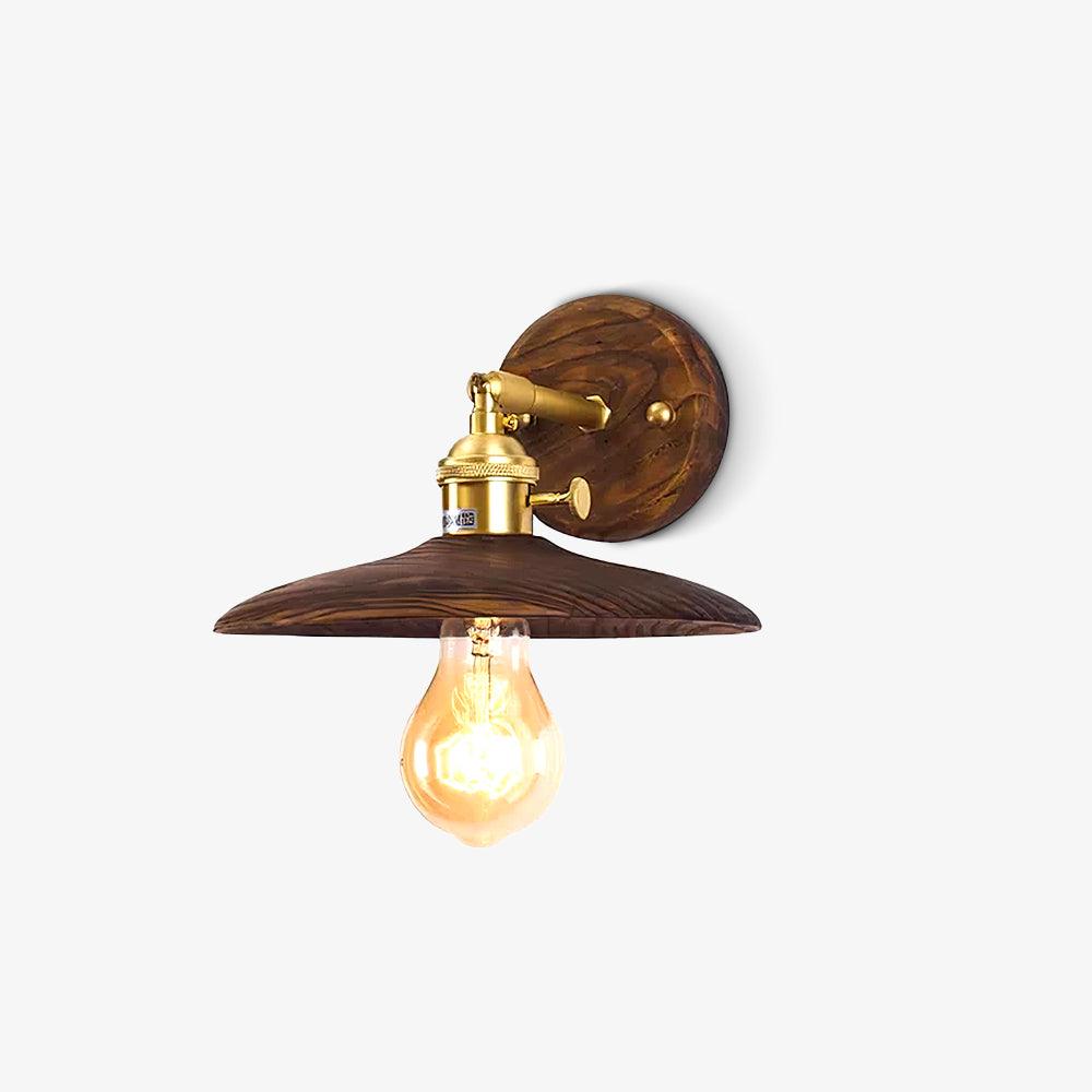 Coniwa Wooden Wall Light