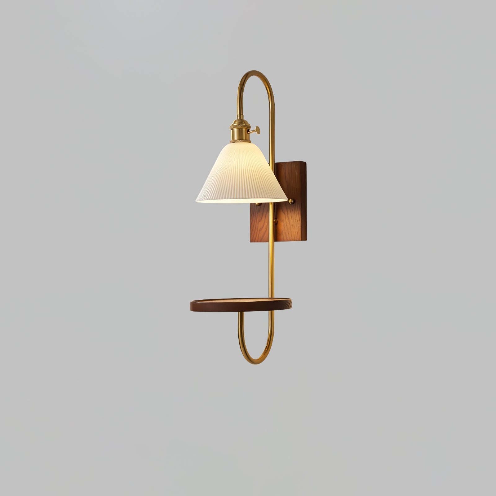 Vluro Wall Light With Shelf