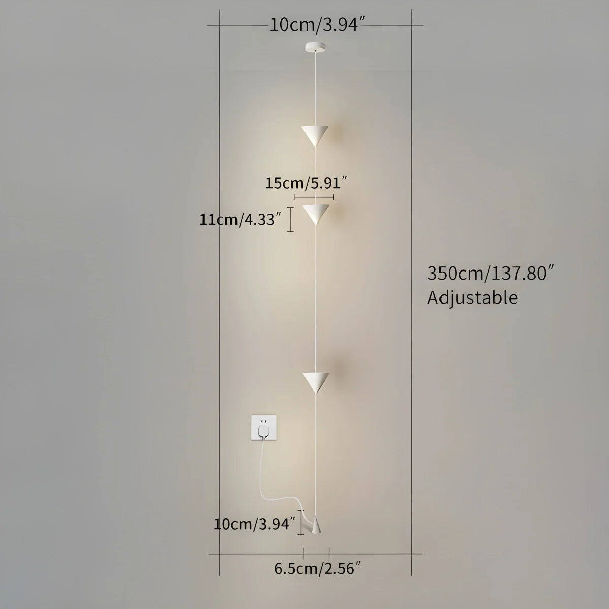 Libezo Floor to Ceiling Light