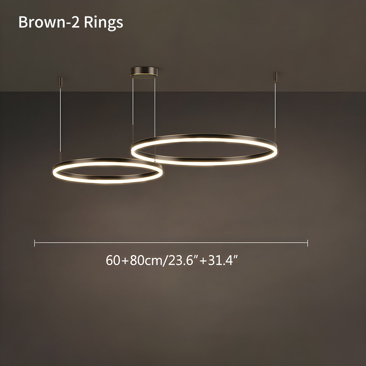 Circora Layered Ring Pendant Light