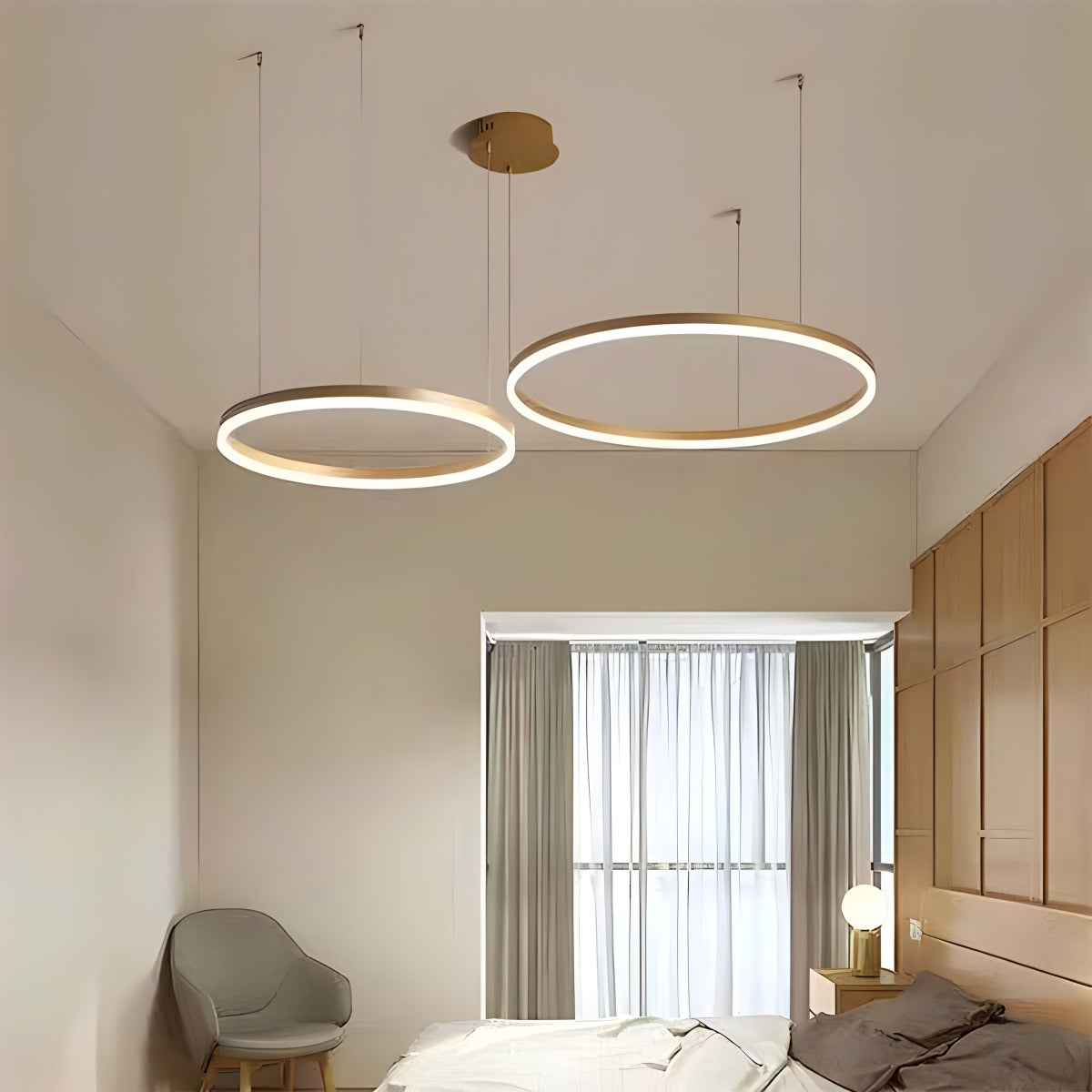 Circora Layered Ring Pendant Light