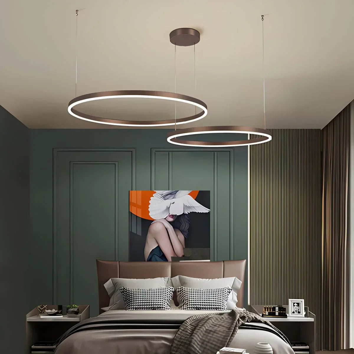 Circora Layered Ring Pendant Light
