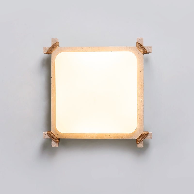 Xelan Travertine Ceiling Light