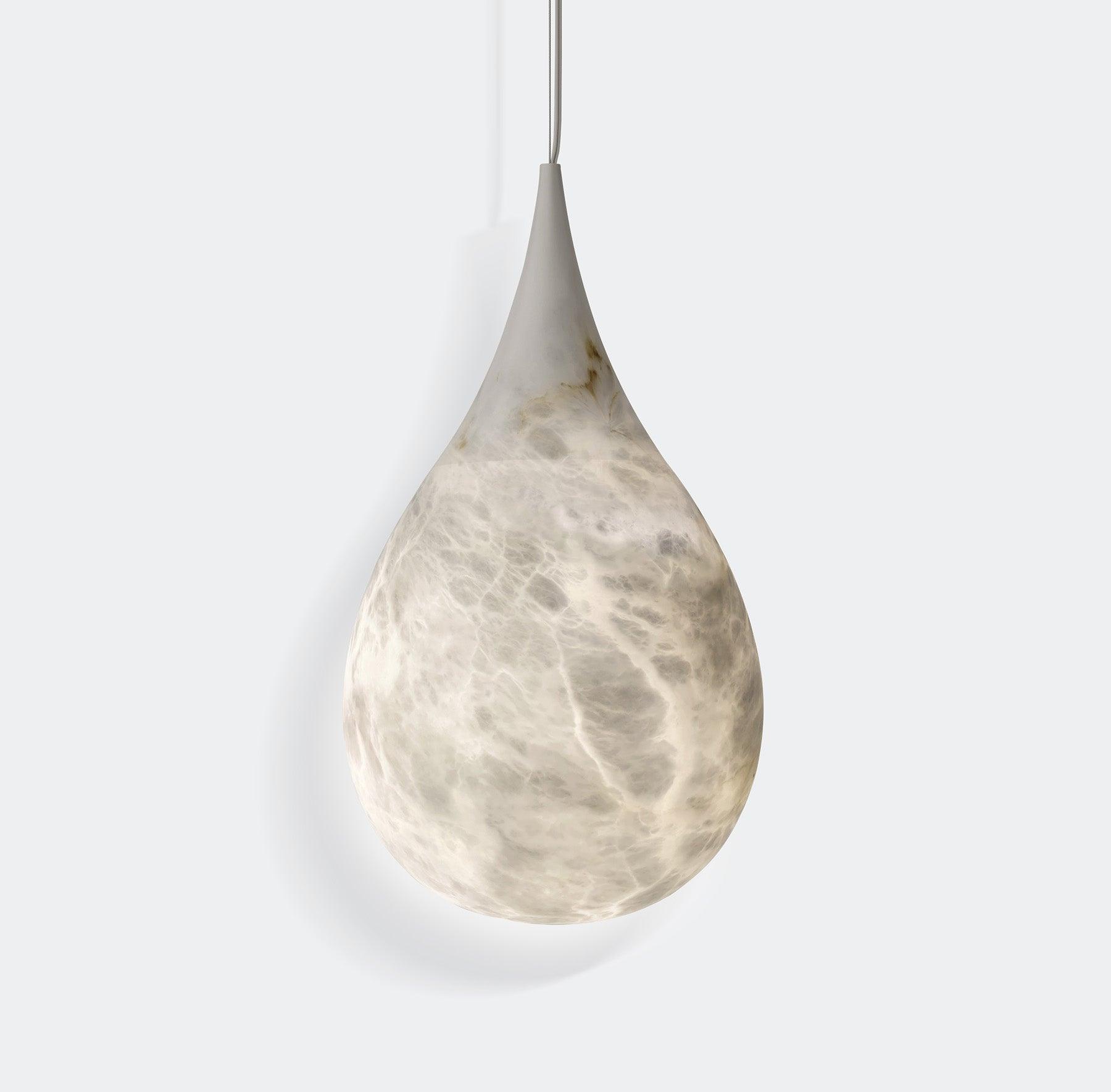 Cyo Alabaster Raindrop Pendant Light