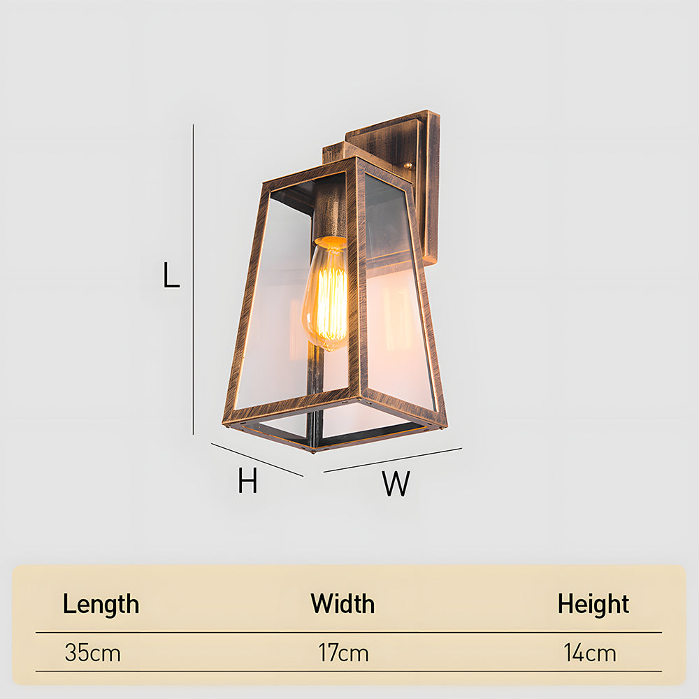 Montiro Outdoor Lantern Wall Light