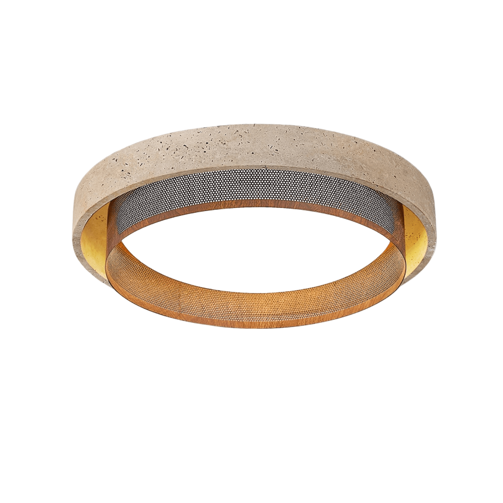 Foagane Natural Stone Ceiling Light