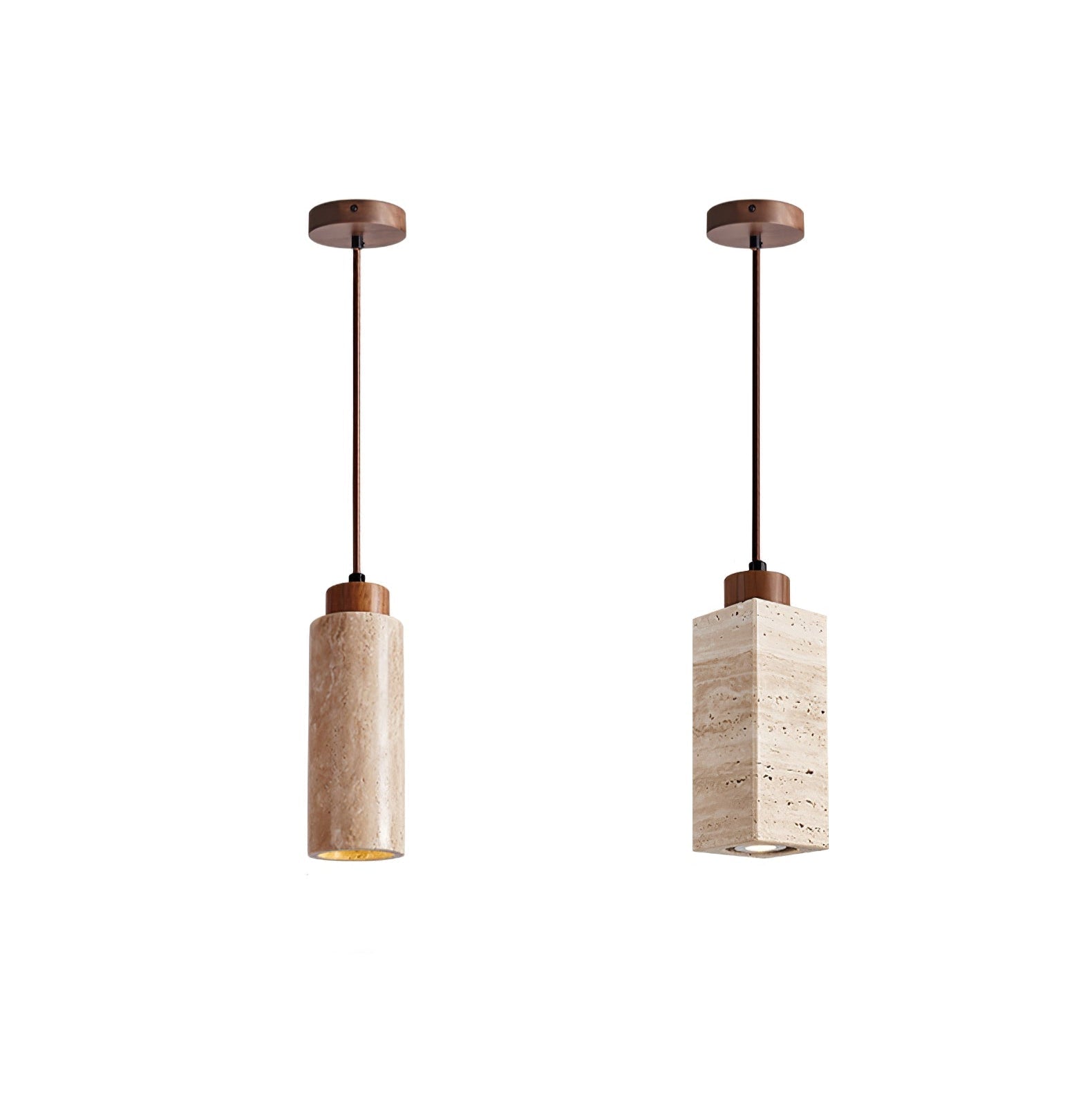 Velonisa Travertine Pendant Light