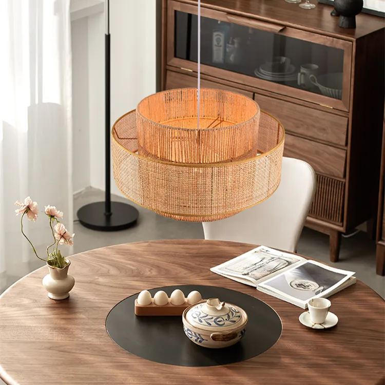 Liora Wabi Sabi Hemp Rope Pendant Light