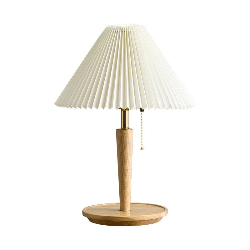 Lea Vintage Wooden Table Lamp